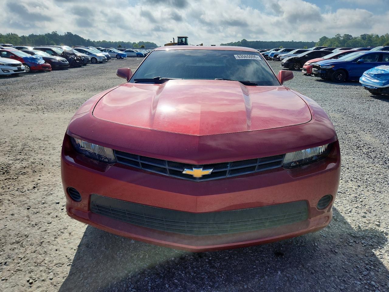 2014 Chevrolet Camaro Ls Red vin: 2G1FE1E32E9207063