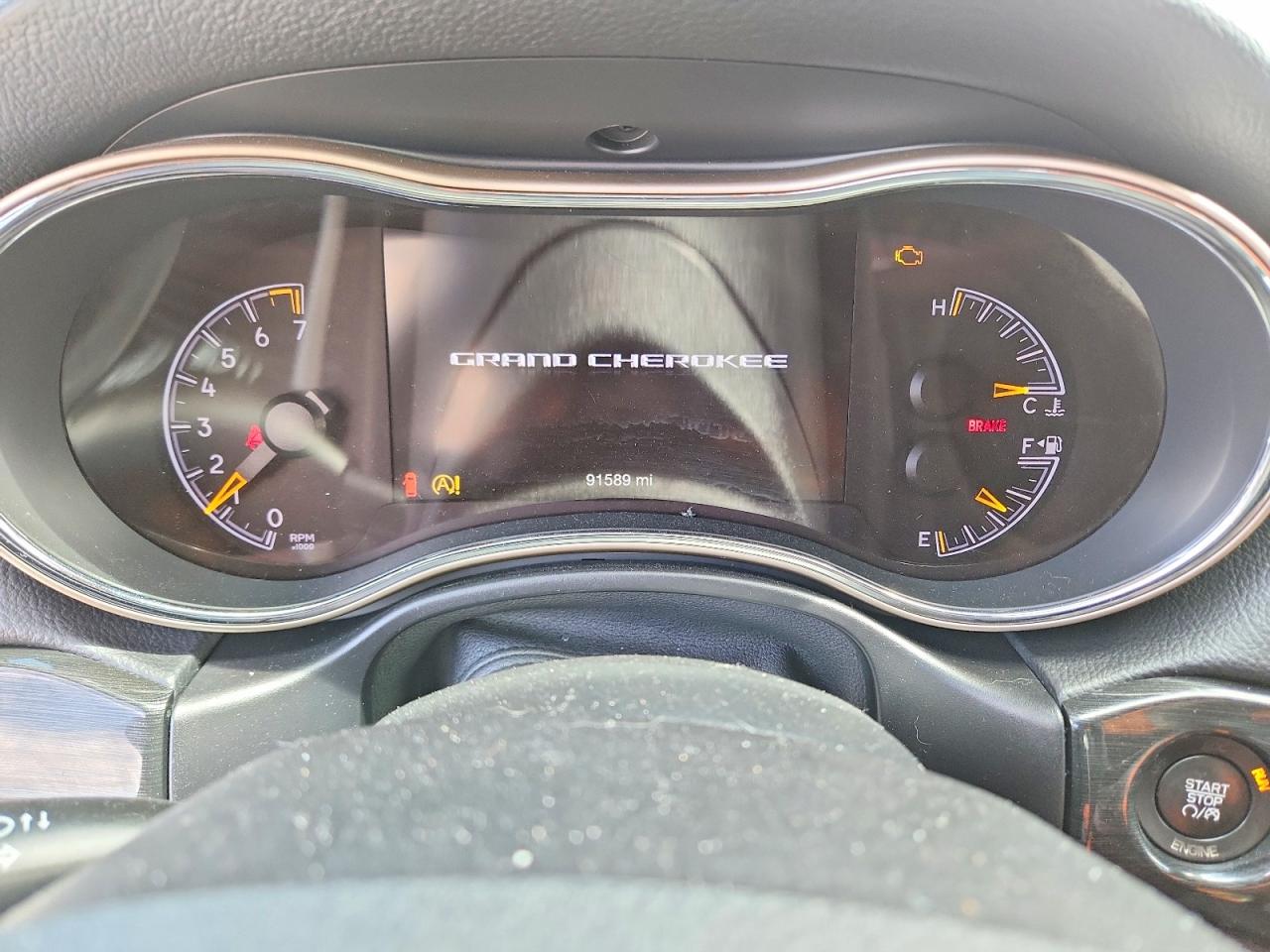 2016 Jeep Grand Cherokee Laredo Gray vin: 1C4RJEAG7GC445776