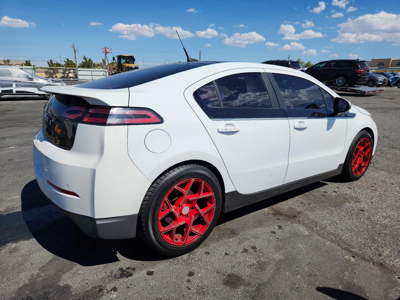 2012 Chevrolet Volt White vin: 1G1RD6E43CU105664