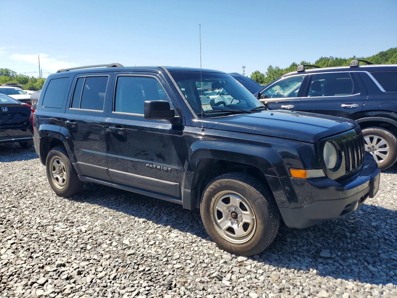 2012 Jeep Patriot Sport Black vin: 1C4NJRBB5CD514591