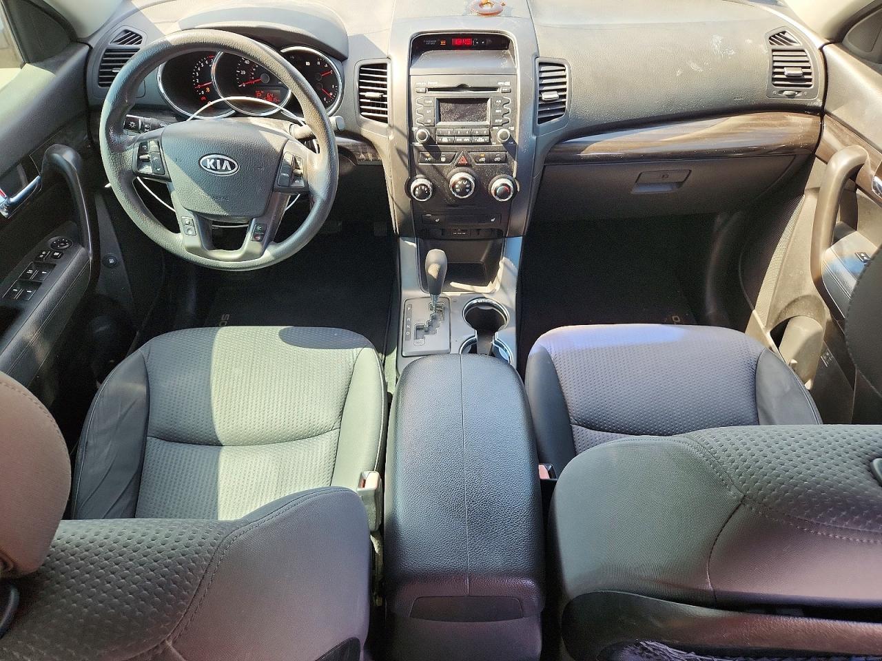 2012 Kia Sorento Lx Black vin: 5XYKT4A20CG199783