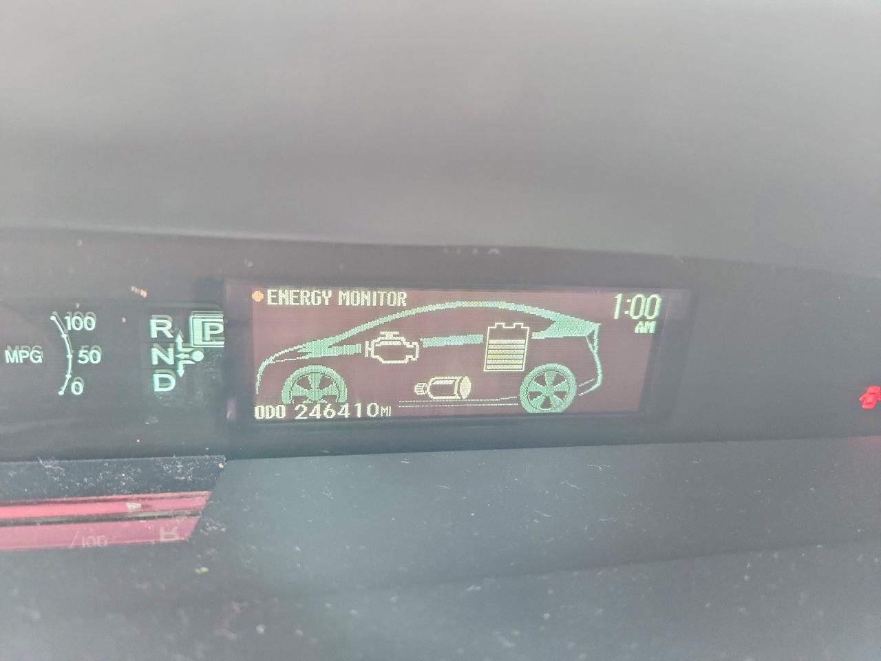 2010 Toyota Prius Iii Red vin: JTDKN3DU0A0163838