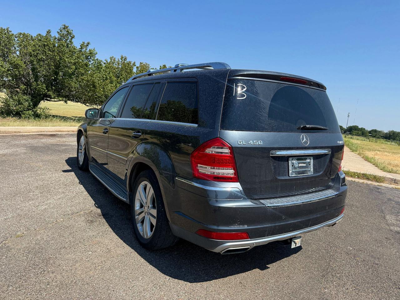 2010 Mercedes-benz Gl 450 4matic Gray vin: 4JGBF7BE7AA612986