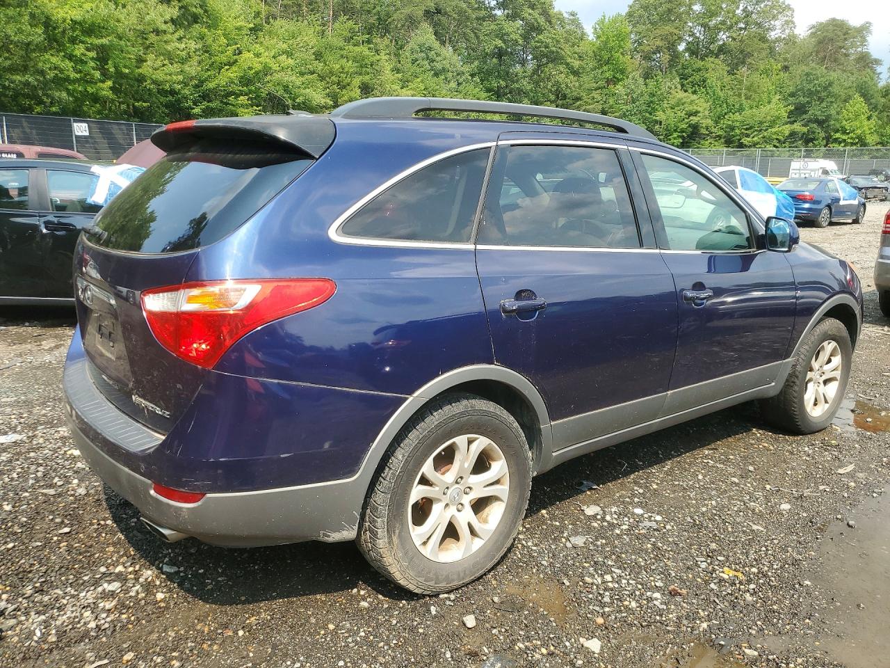2011 Hyundai Veracruz Gls Blue vin: KM8NU4CC9BU141454