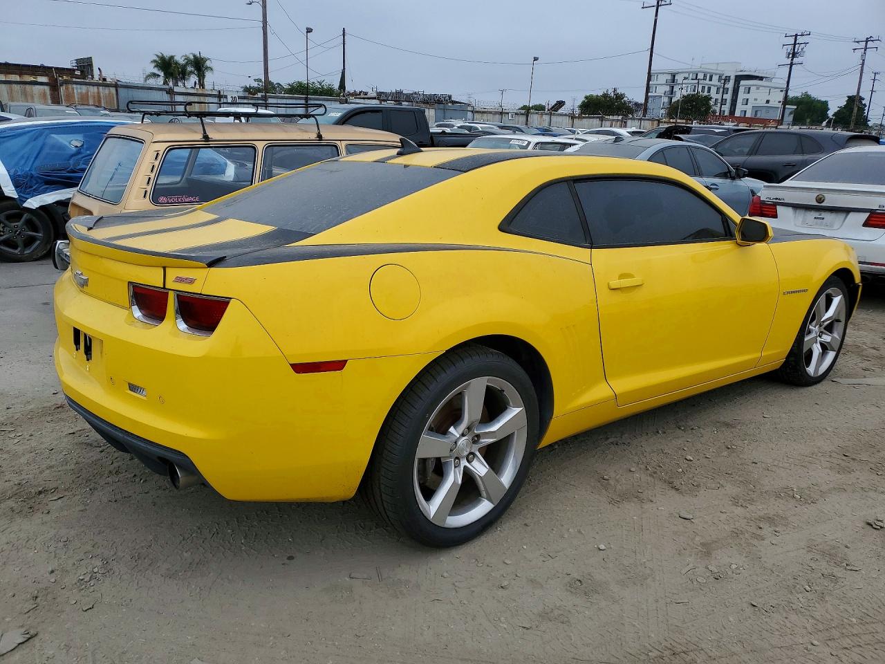 2013 Chevrolet Camaro 2ss Yellow vin: 2G1FT1EW7D9207820