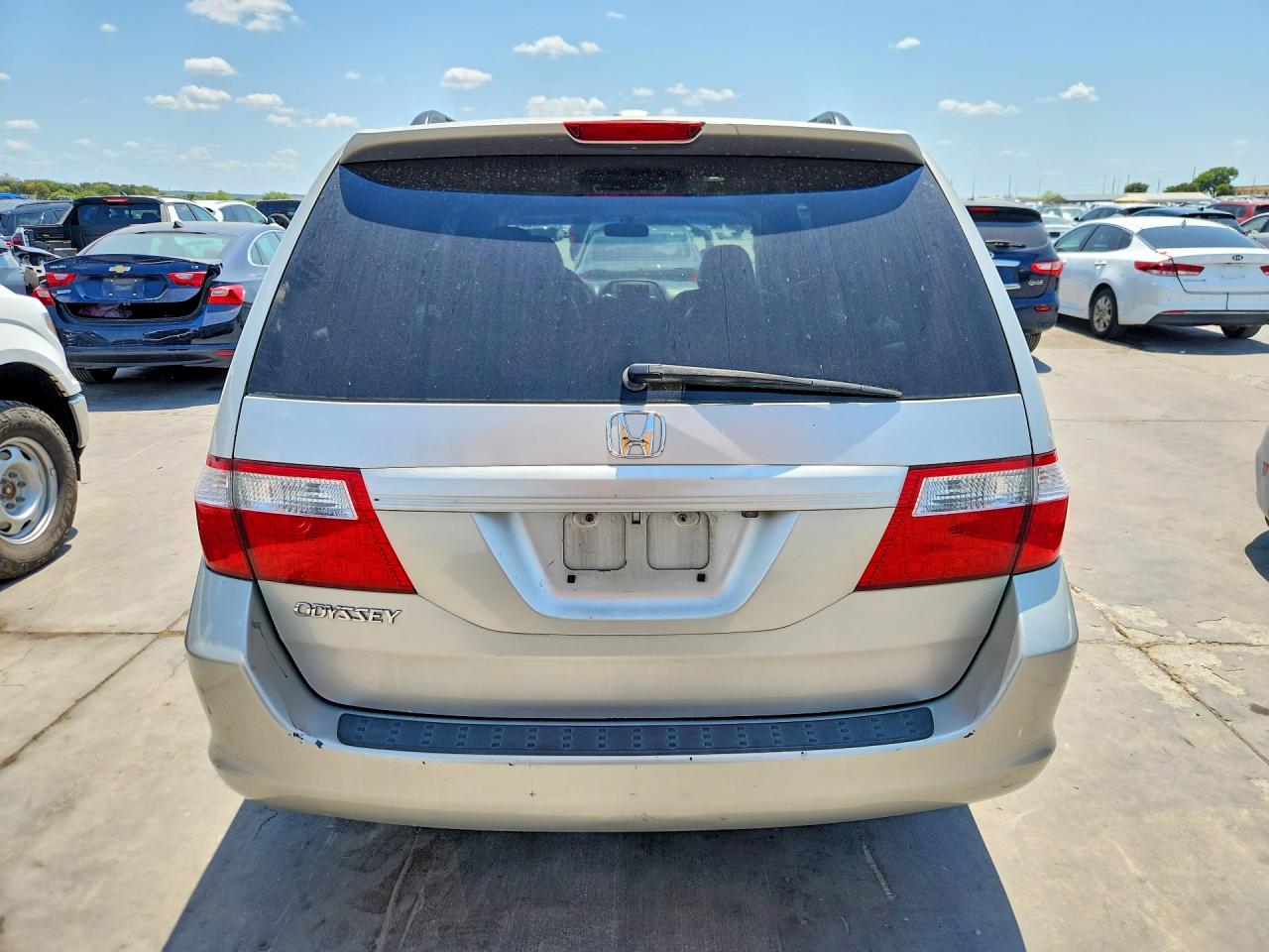 2006 Honda Odyssey Exl Silver vin: 5FNRL38726B073396