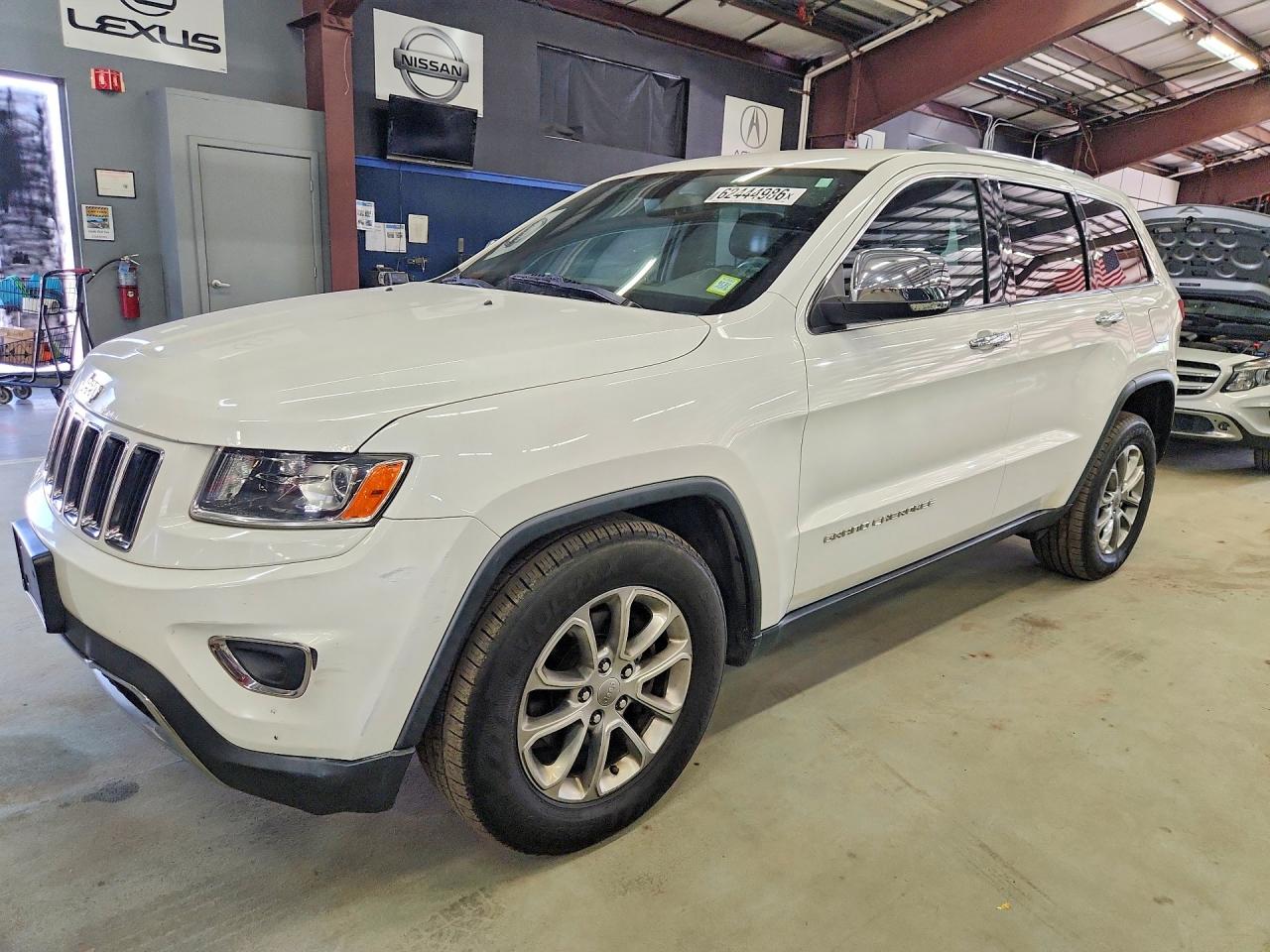 2015 Jeep Grand Cherokee Limited Белый vin: 1C4RJFBG1FC712509