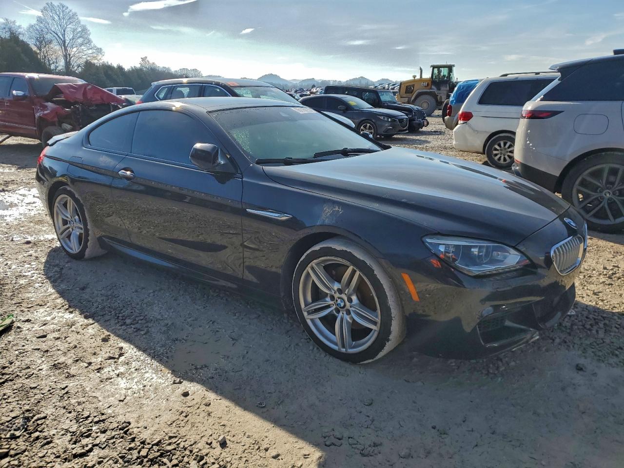 2013 Bmw 650 Xi Black vin: WBAYM1C5XDDZ02655