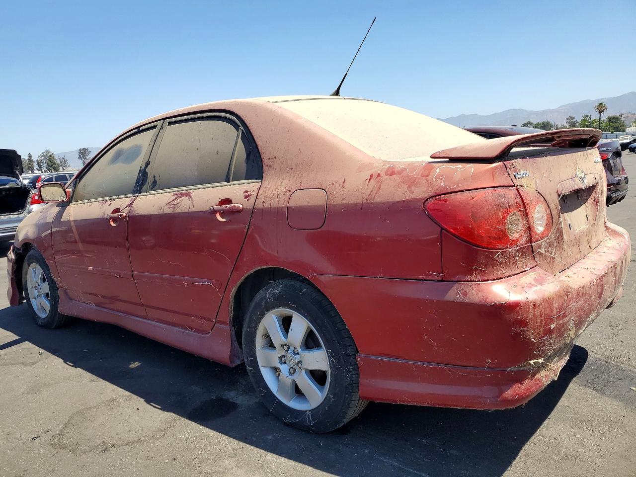 2008 Toyota Corolla S Красный vin: 1NXBR32E68Z967155