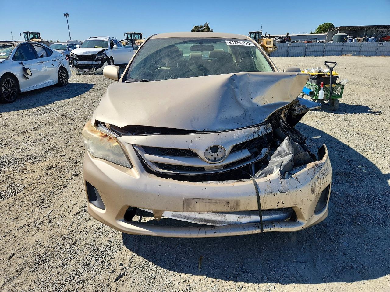 2011 Toyota Corolla Le Tan vin: JTDBU4EE4B9167372