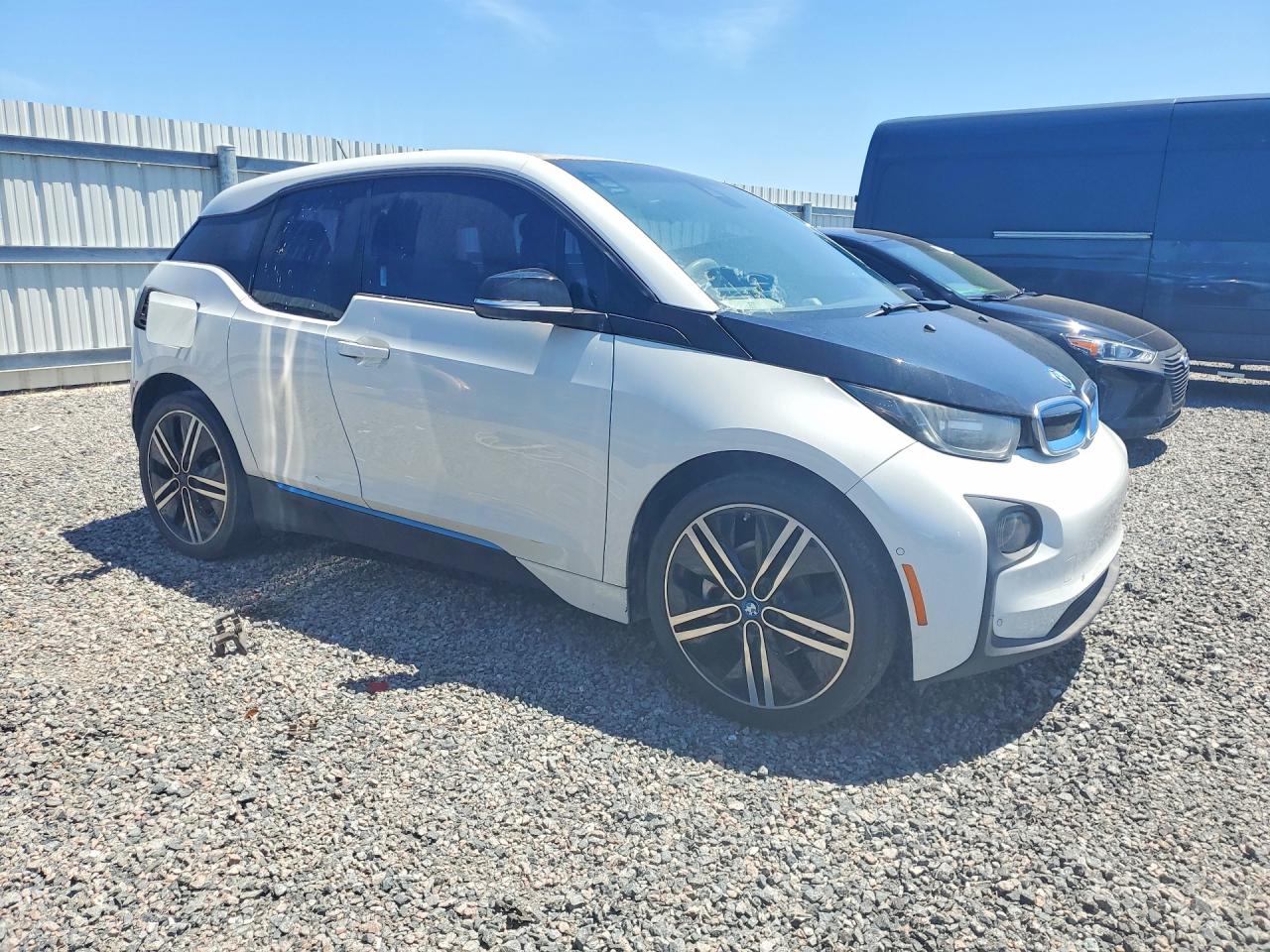 2015 Bmw I3 Bev White vin: WBY1Z2C59FV555326