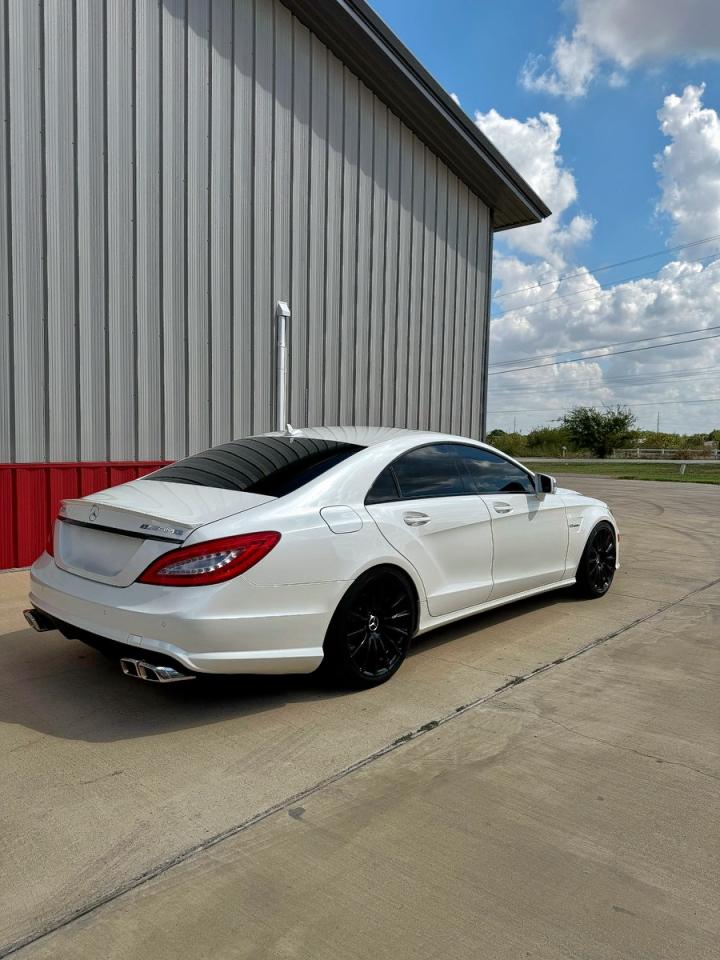 2014 Mercedes-benz Cls 63 Amg S-model Белый vin: WDDLJ7GB1EA103302