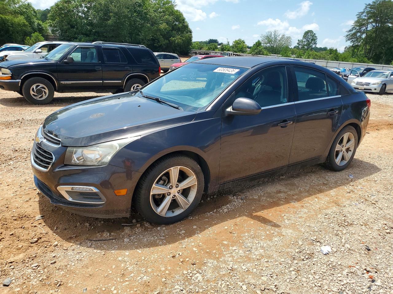 2015 Chevrolet Cruze Lt Серый vin: 1G1PE5SBXF7142361