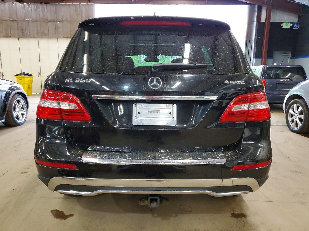 2014 Mercedes Benz Ml 350 4matic Черный vin: 4JGDA5HB9EA277213