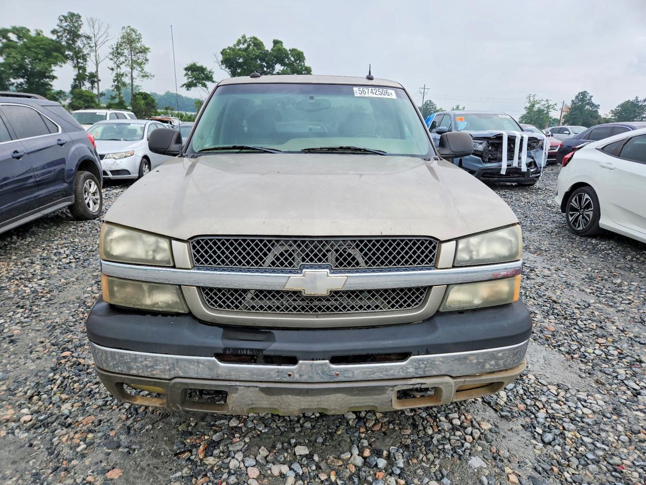 2003 Chevrolet Silverado C1500 Silver vin: 2GCEC19T431353799