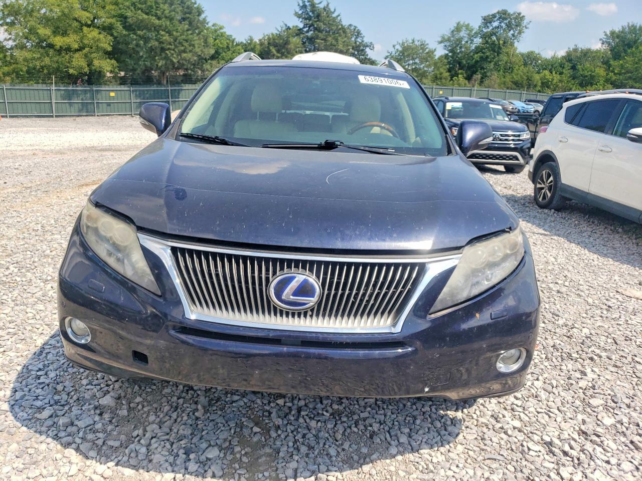 2010 Lexus Rx 450h Синий vin: JTJBC1BA1A2019459