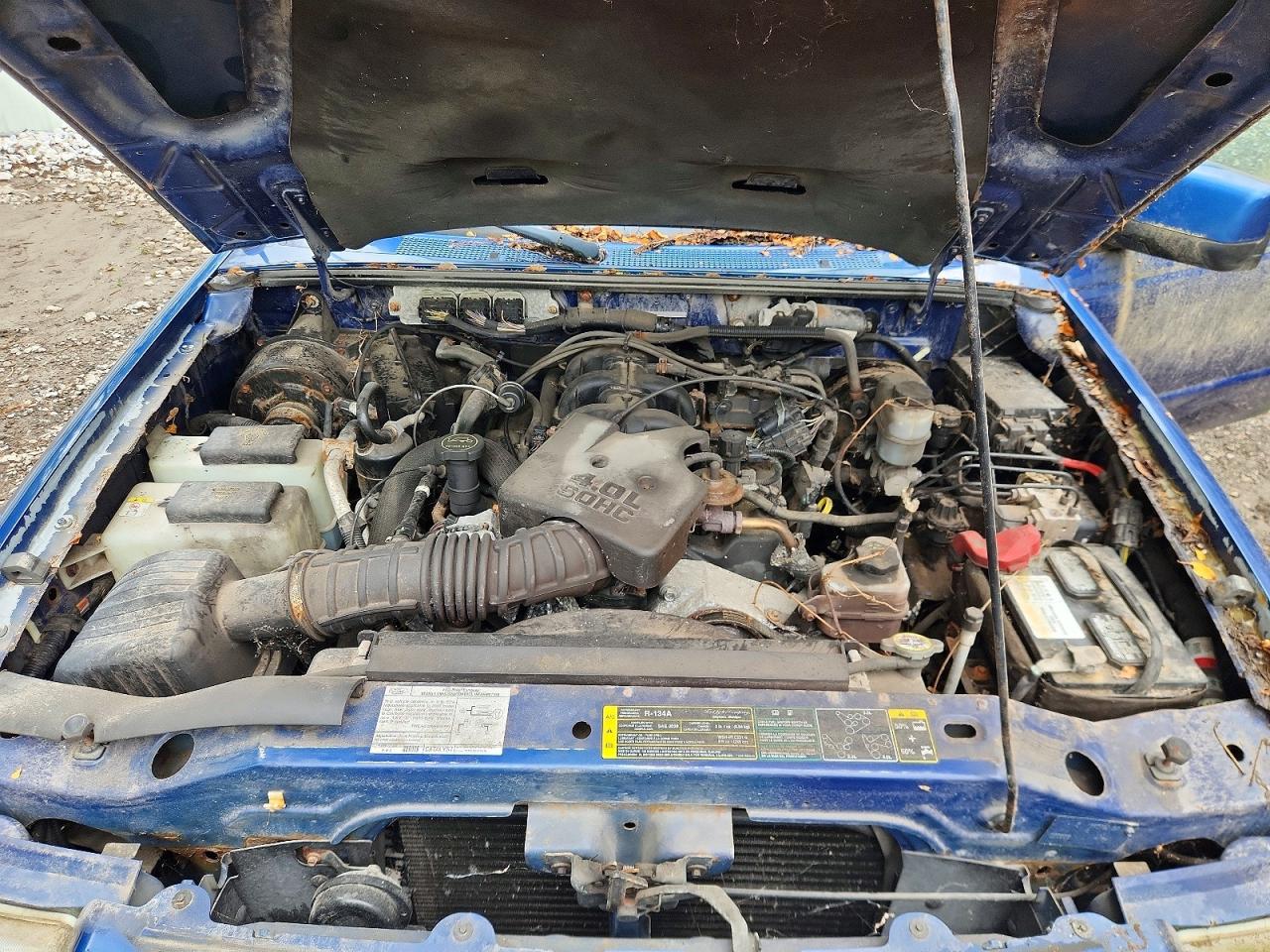 2007 Ford Ranger Super Cab Blue vin: 1FTZR15EX7PA69559