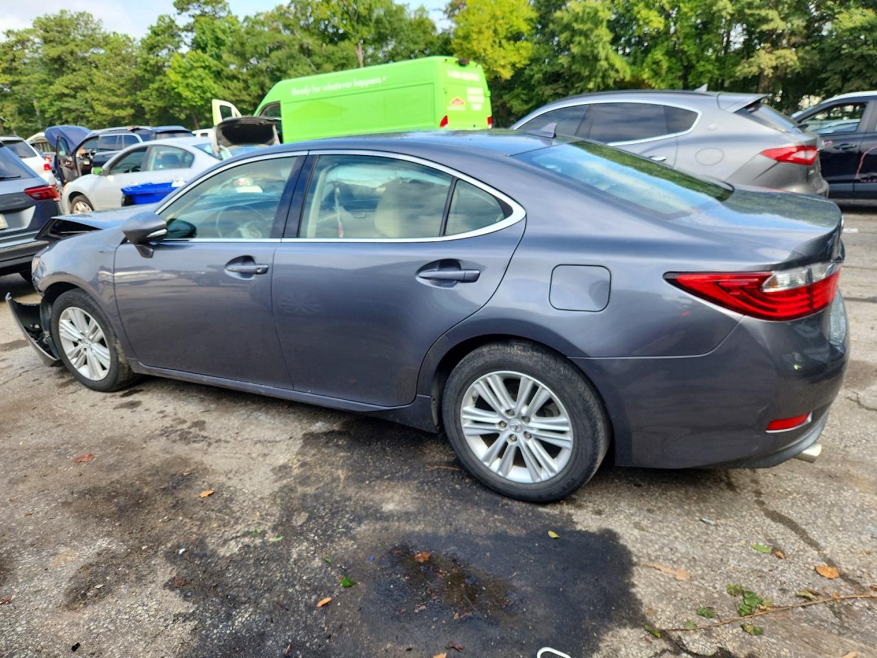2014 Lexus Es 350 Silver vin: JTHBK1GGXE2137890