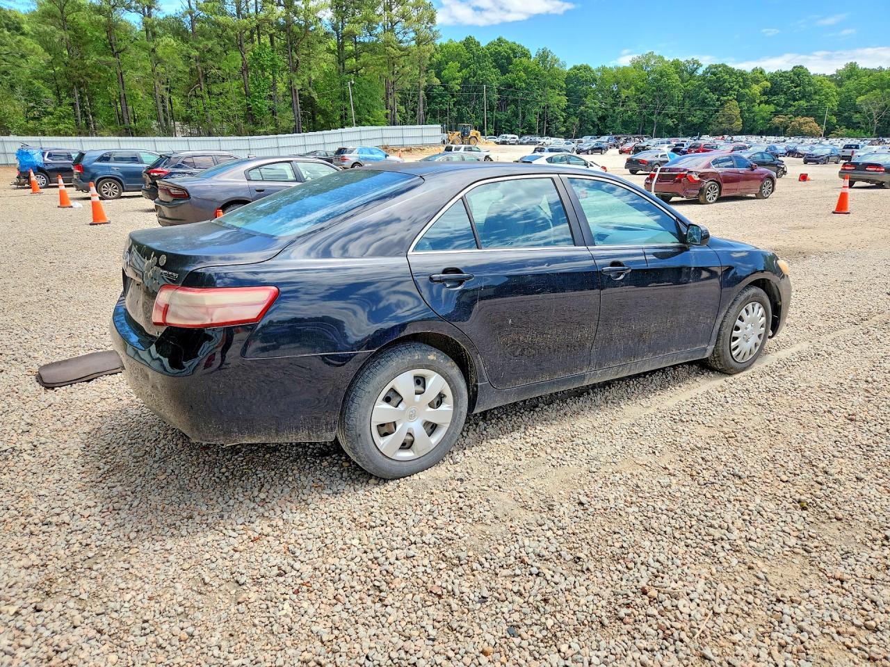 2007 Toyota Camry Le Black vin: 4T1BE46K27U710297