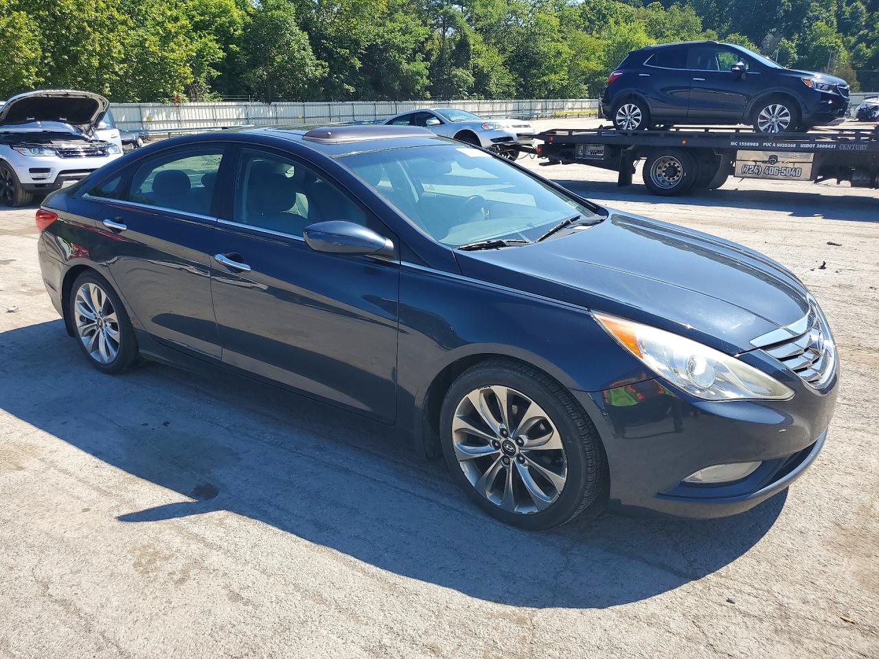 2012 Hyundai Sonata Se 2.0t Синий vin: 5NPEC4AB5CH409011