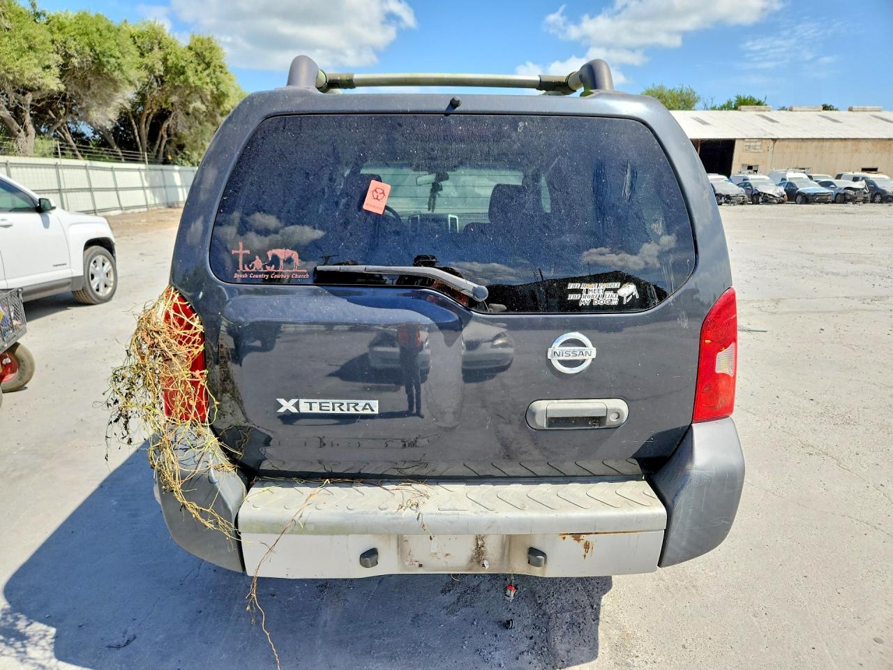 2010 Nissan Xterra X Charcoal vin: 5N1AN0NU0AC503833