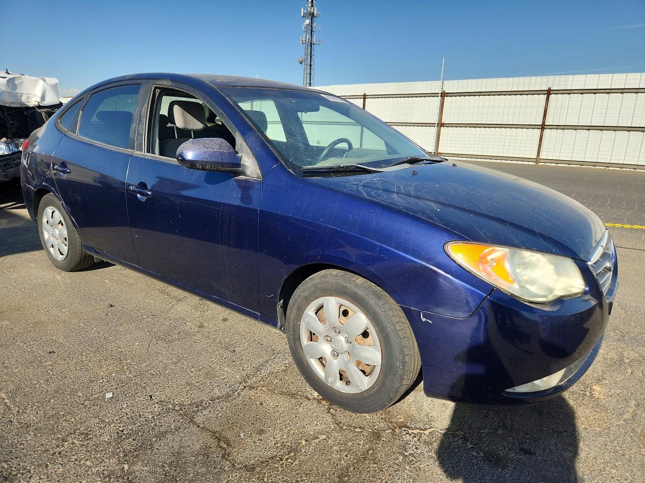2008 Hyundai Elantra Gls Blue vin: KMHDU46D78U360969