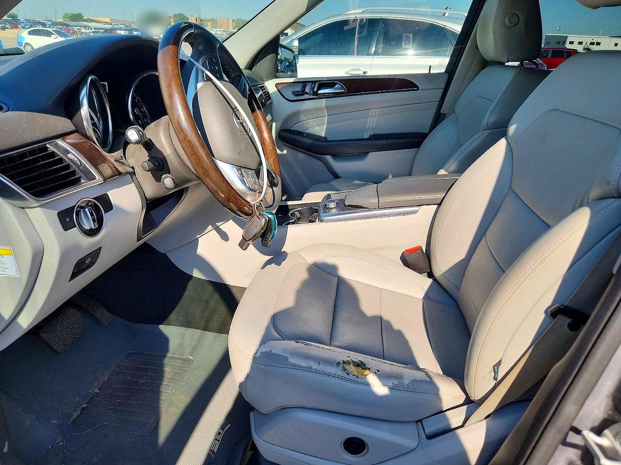 2014 Mercedes-benz Ml 350 Silver vin: 4JGDA5JB2EA271201