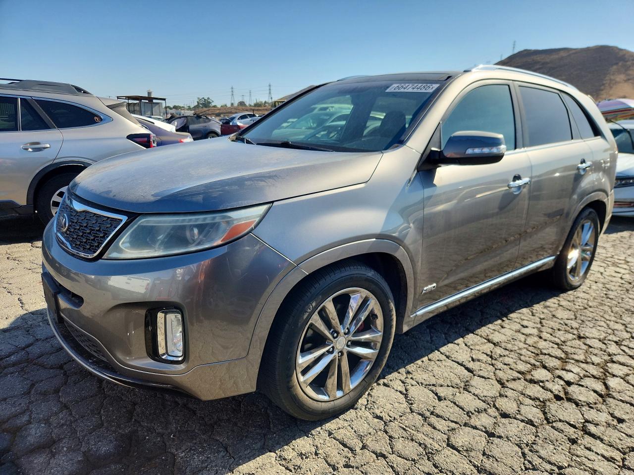 2014 Kia Sorento Sx Limited Brown vin: 5XYKWDA76EG531389