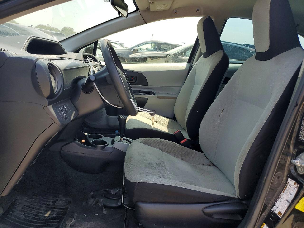 2012 Toyota Prius C One Gray vin: JTDKDTB38C1515123