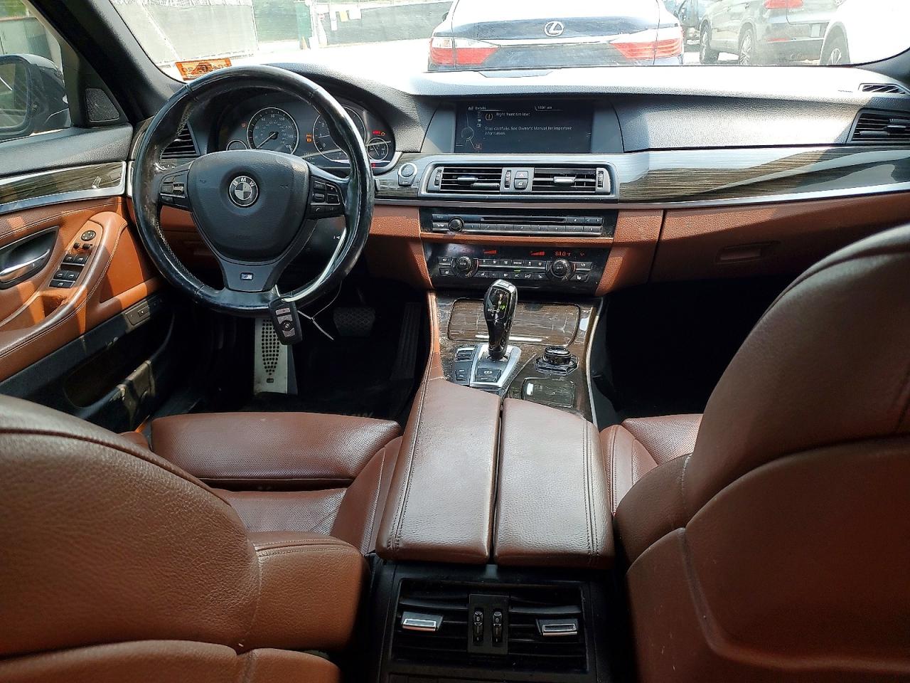 2013 Bmw 535 Xi Черный vin: WBAFU7C5XDDU75830