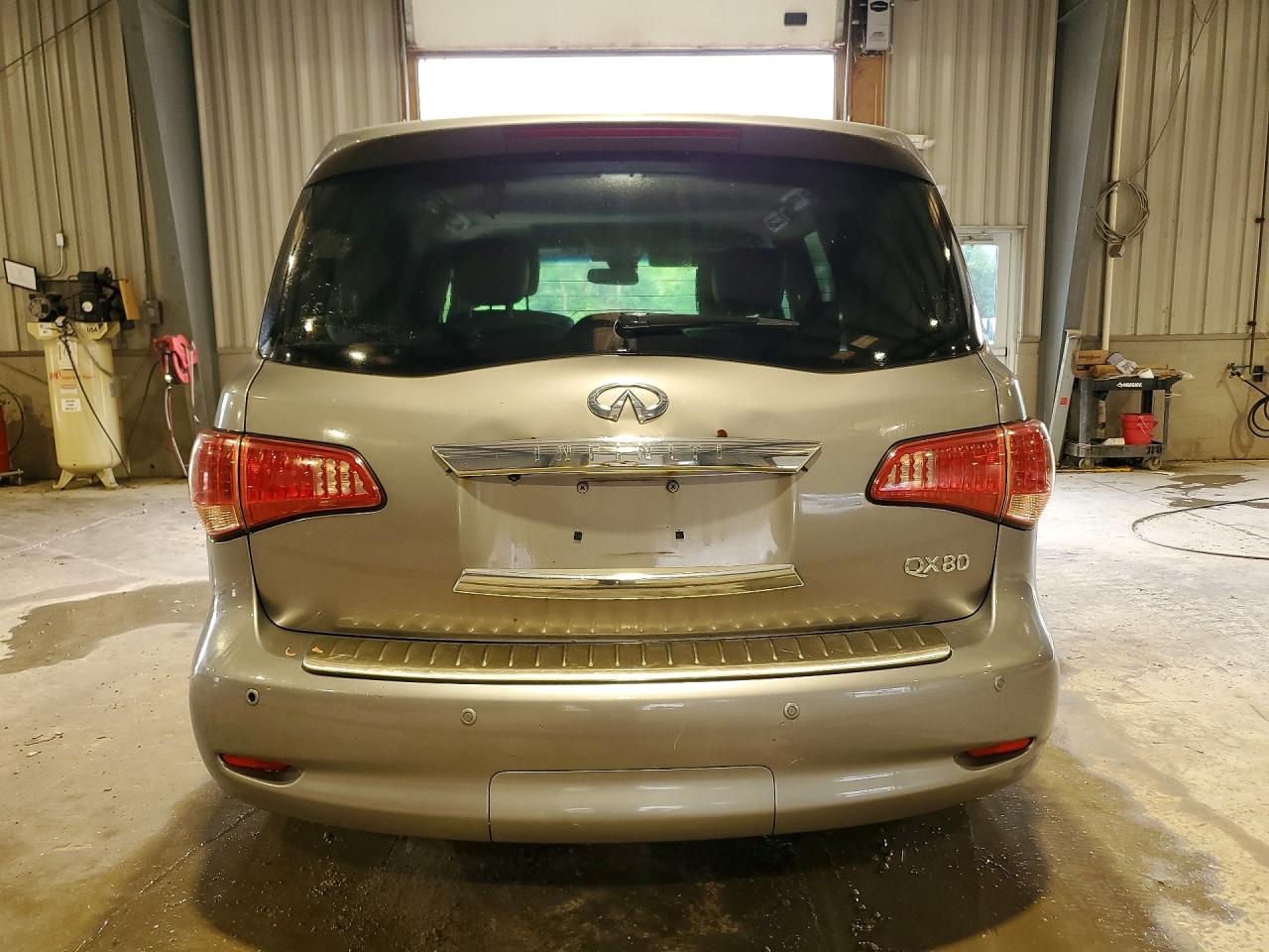 2014 Infiniti Qx80 Base Серый vin: JN8AZ2NE6E9063315