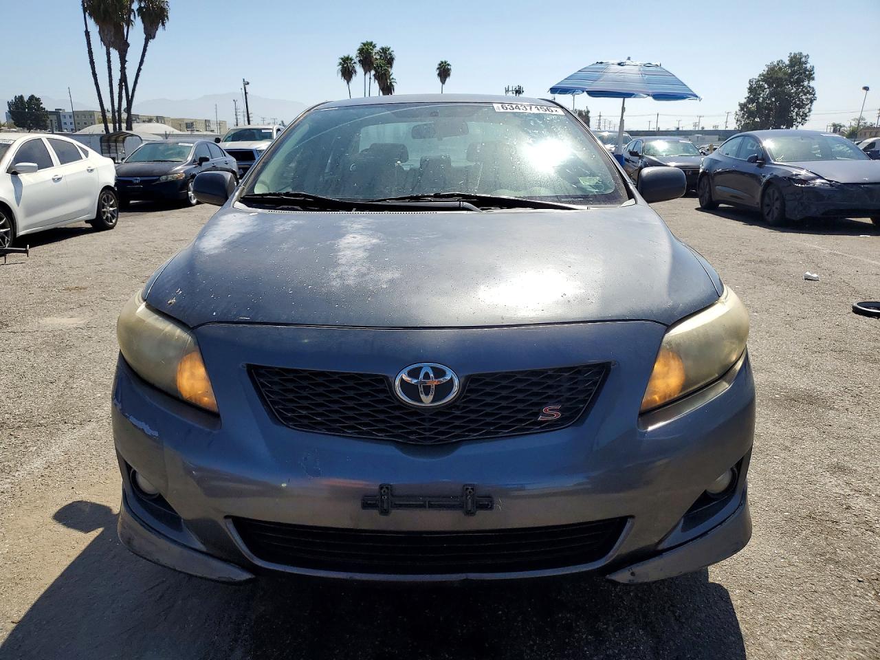 2009 Toyota Corolla S Gray vin: 1NXBU40E09Z141216