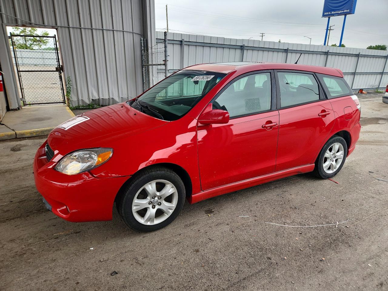 2007 Toyota Corolla Matrix Xr Red vin: 2T1KR32E67C652999
