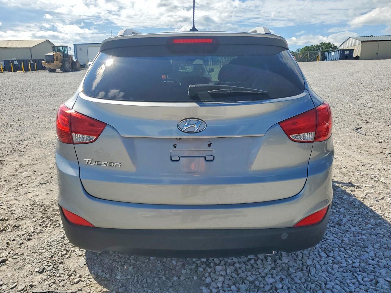 2015 Hyundai Tucson Se Silver vin: KM8JU3AG9FU108507