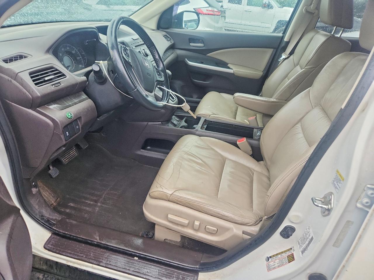 2014 Honda Cr-v Exl Белый vin: 5J6RM4H77EL084953
