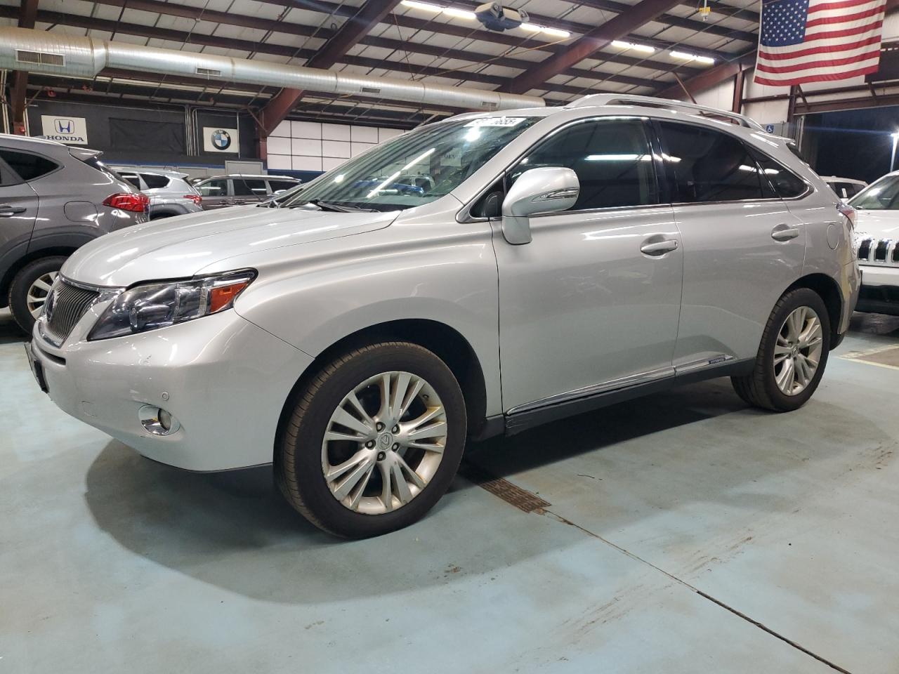 2012 Lexus Rx 450h Silver vin: JTJBC1BA9C2434936