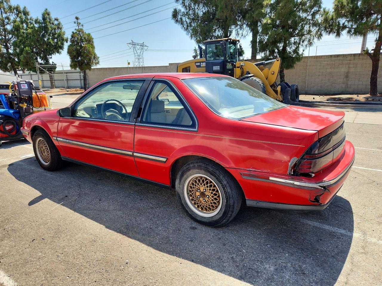 1988 Chevrolet Beretta Red vin: 1G1LV1119JE210122