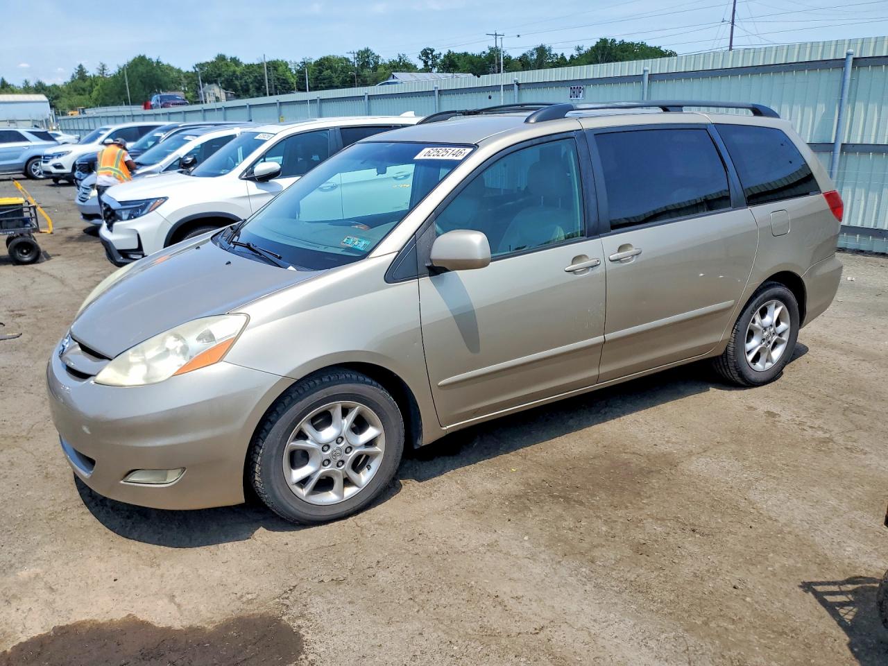 2006 Toyota Sienna Xle 7 Passenger Tan vin: 5TDZA22C46S397757