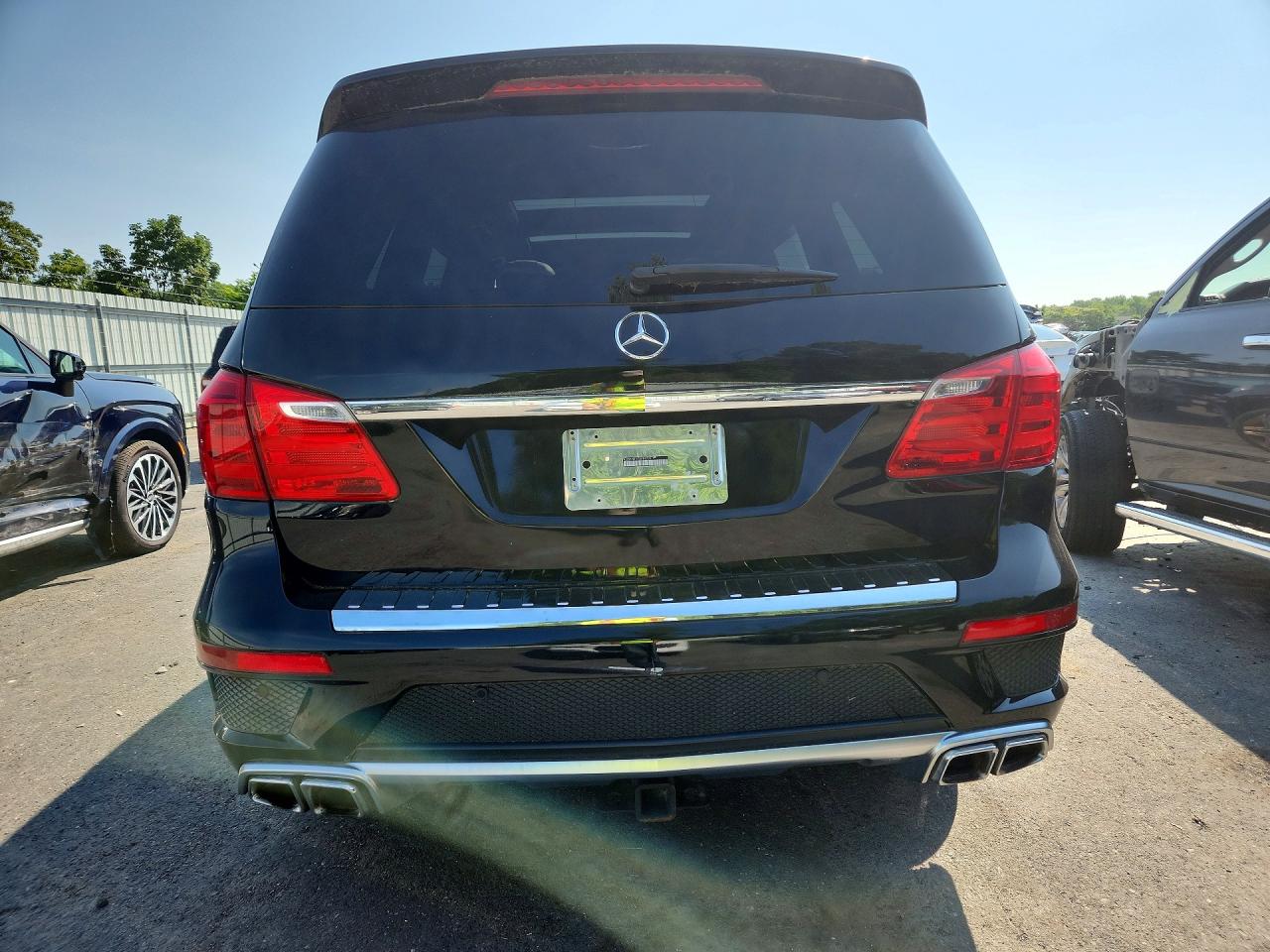 2015 Mercedes-benz Gl 63 Amg Black vin: 4JGDF7EE1FA489228