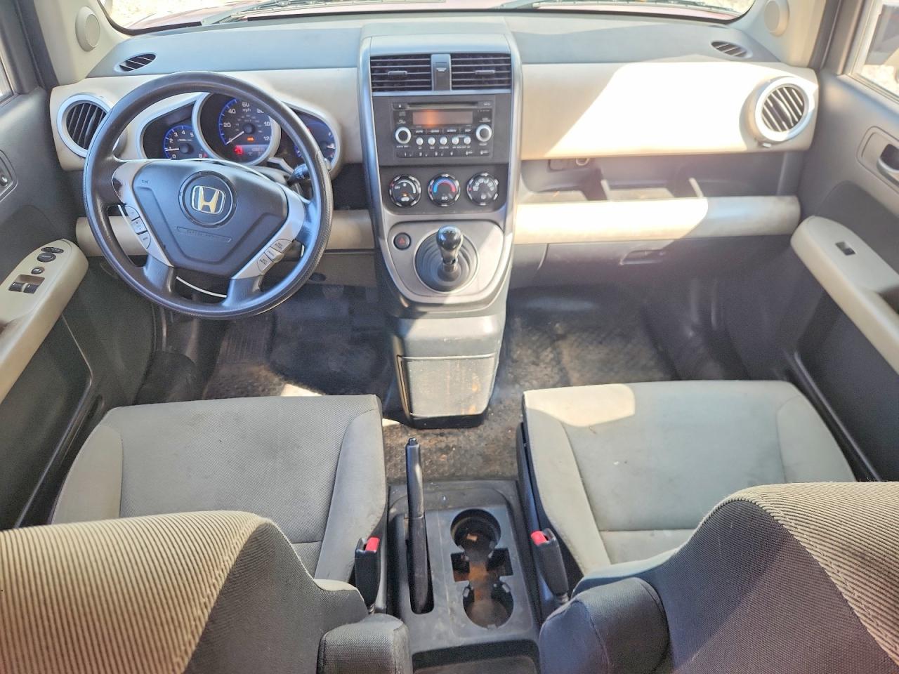 2007 Honda Element Ex Красный vin: 5J6YH27797L011074