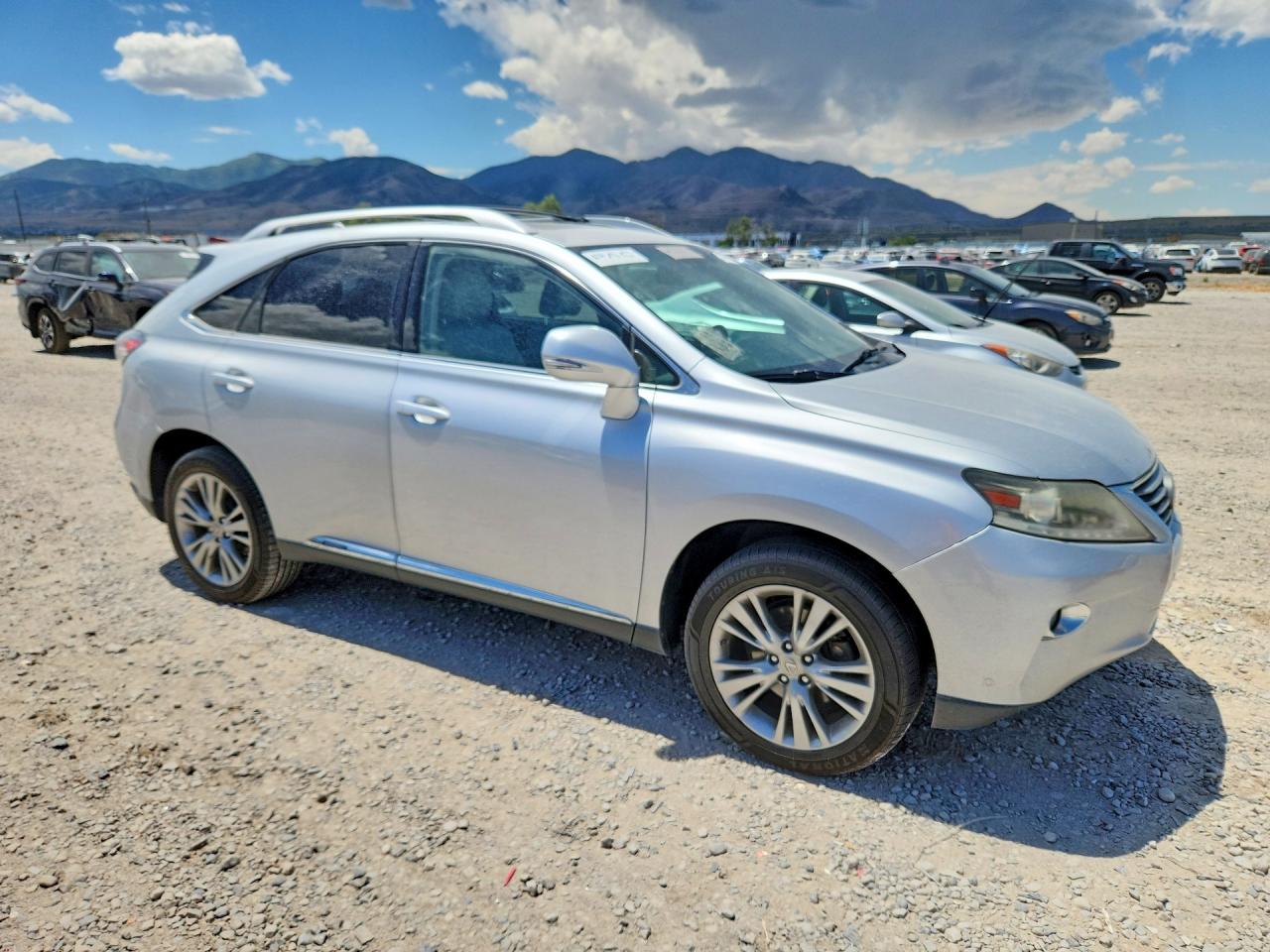 2013 Lexus Rx 450h Silver vin: JTJBC1BA5D2442517