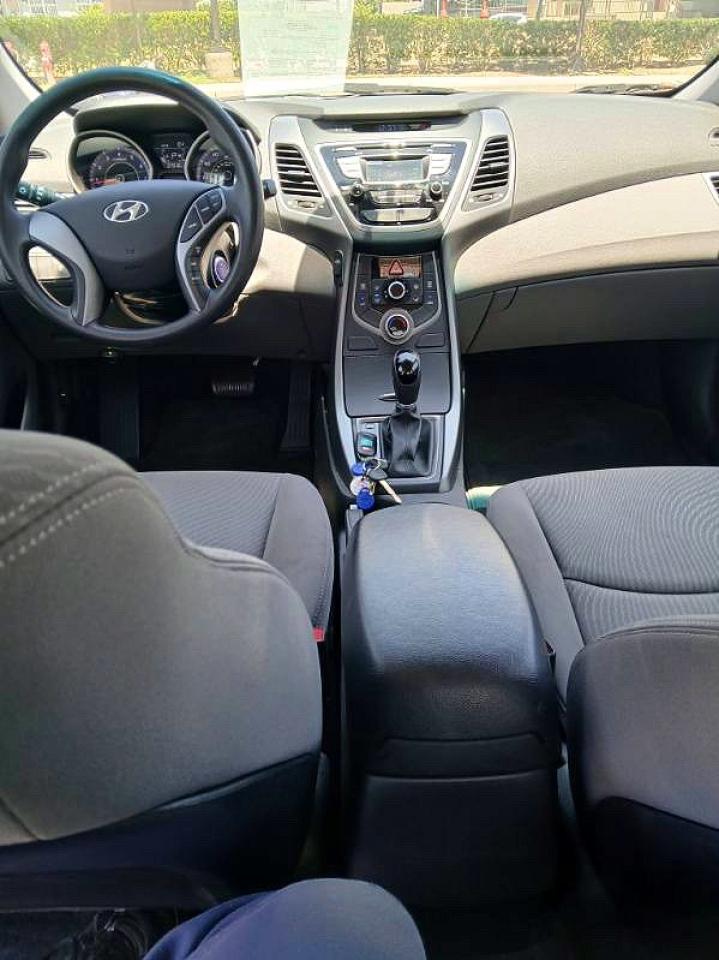 2015 Hyundai Elantra Se Gray vin: KMHDH4AE9FU450027