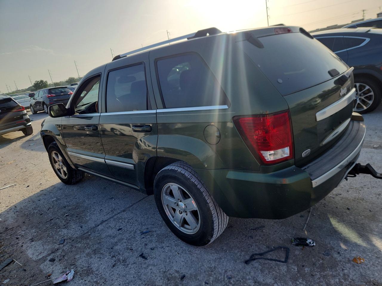 2007 Jeep Grand Cherokee Overland Зеленый vin: 1J8HS68257C653026