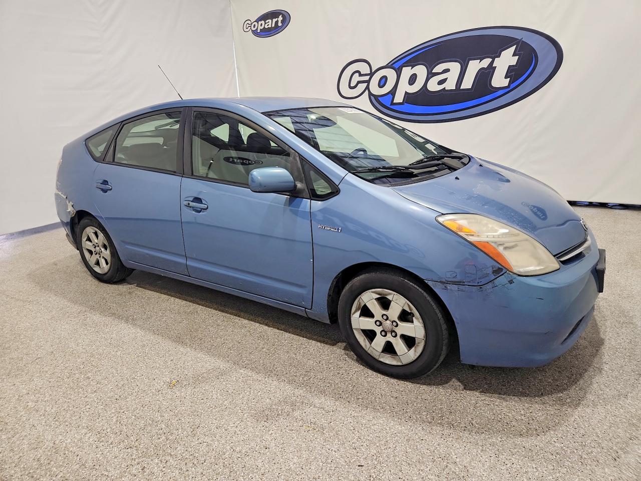 2008 Toyota Prius Base Синий vin: JTDKB20U687695508