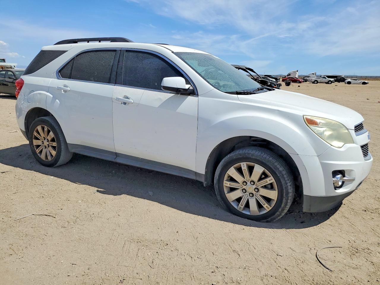2011 Chevrolet Equinox Lt White vin: 2CNFLPE51B6384018