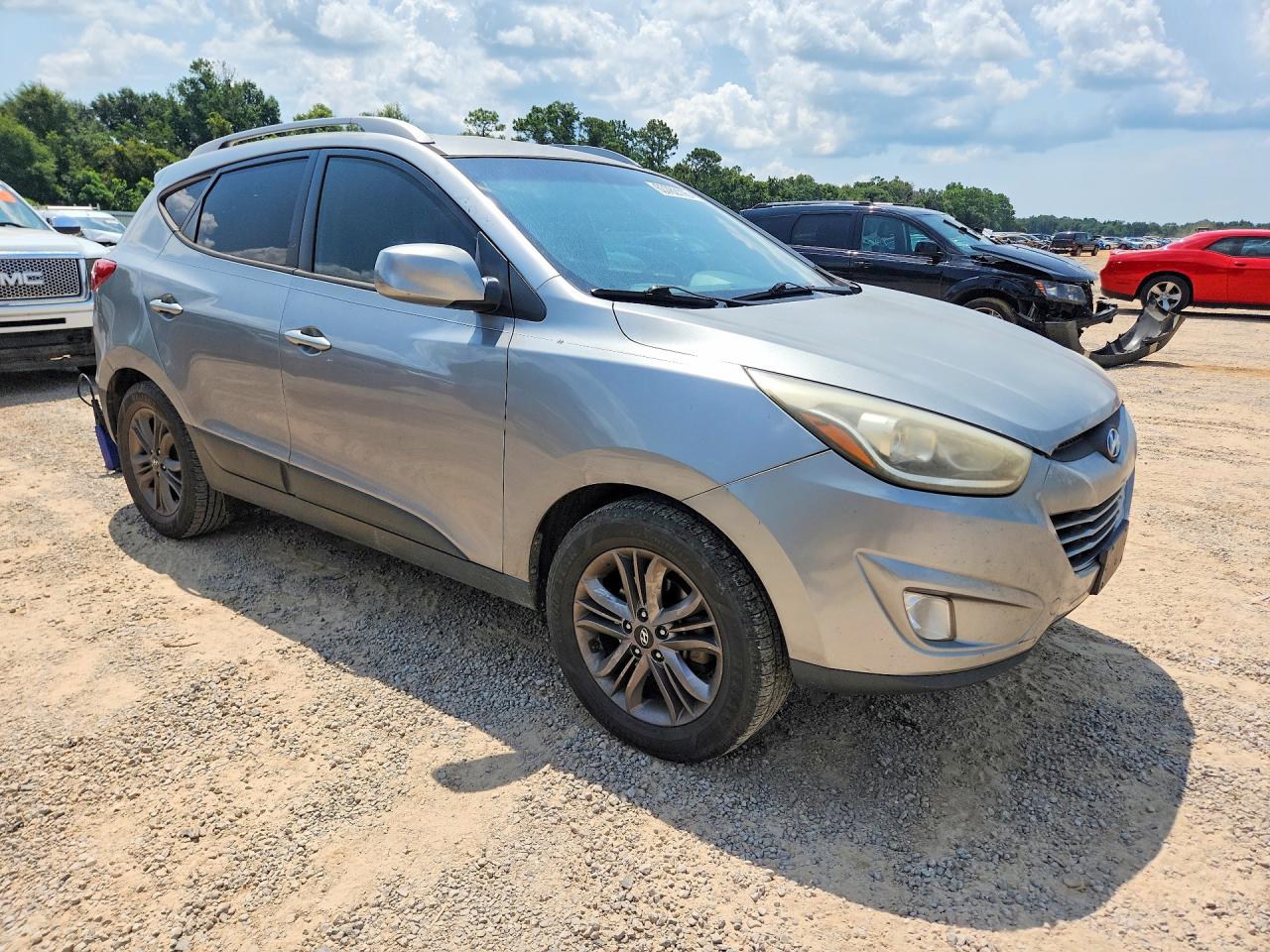 2015 Hyundai Tucson Se Серый vin: KM8JU3AG3FU073429