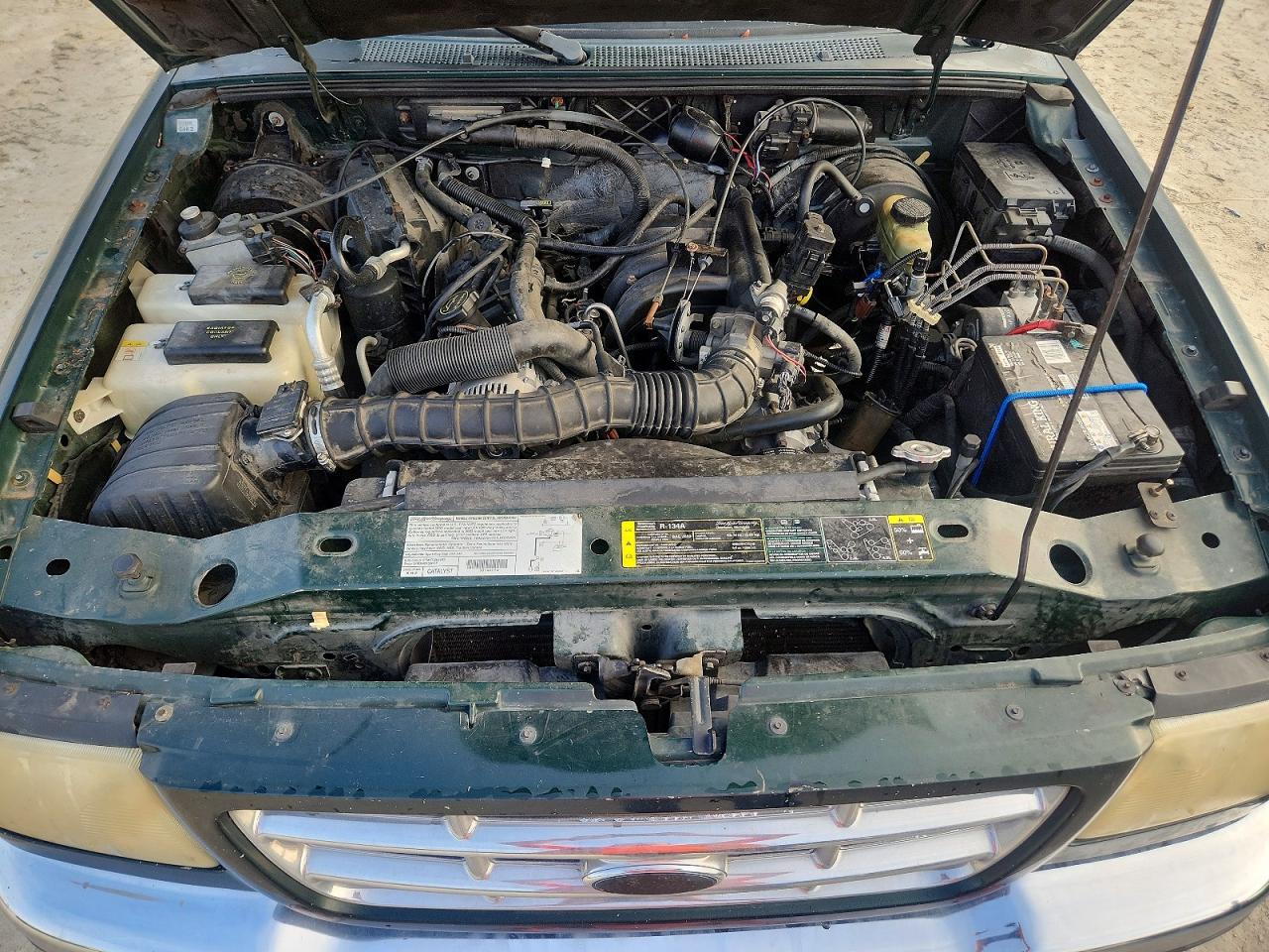 2003 Ford Ranger Green vin: 1FTYR10U63TA17079