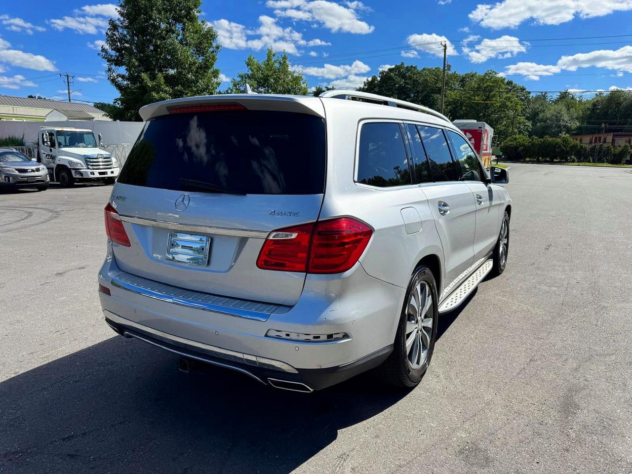 2015 Mercedes-benz Gl 450 4matic Серебряный vin: 4JGDF6EE9FA524883