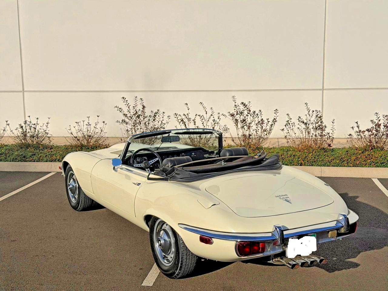 1971 Jaguar E - Type V12 Белый vin: 1S71298BW
