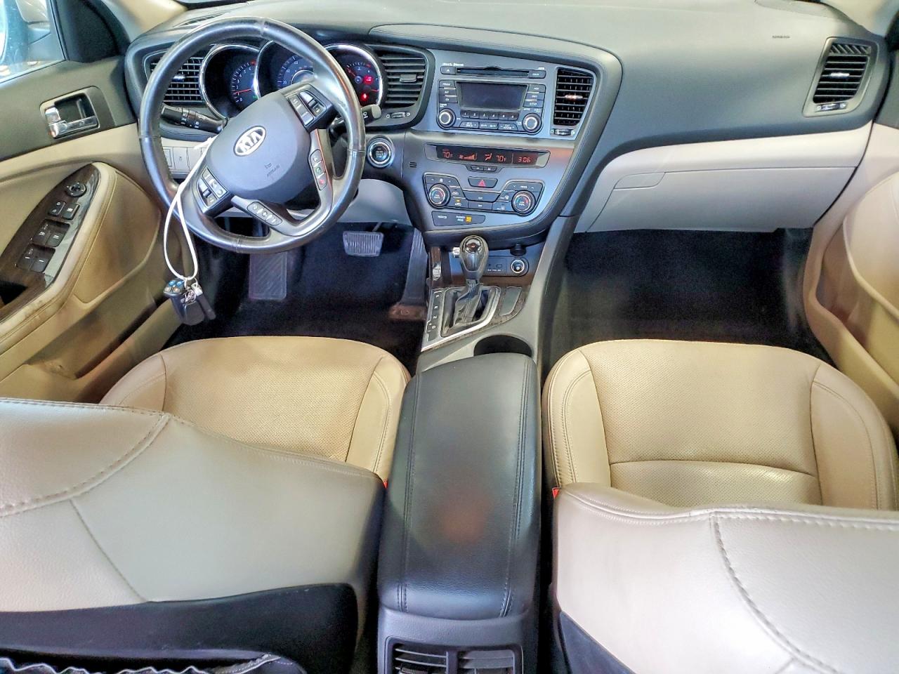 2012 Kia Optima Ex Silver vin: 5XXGN4A7XCG043430